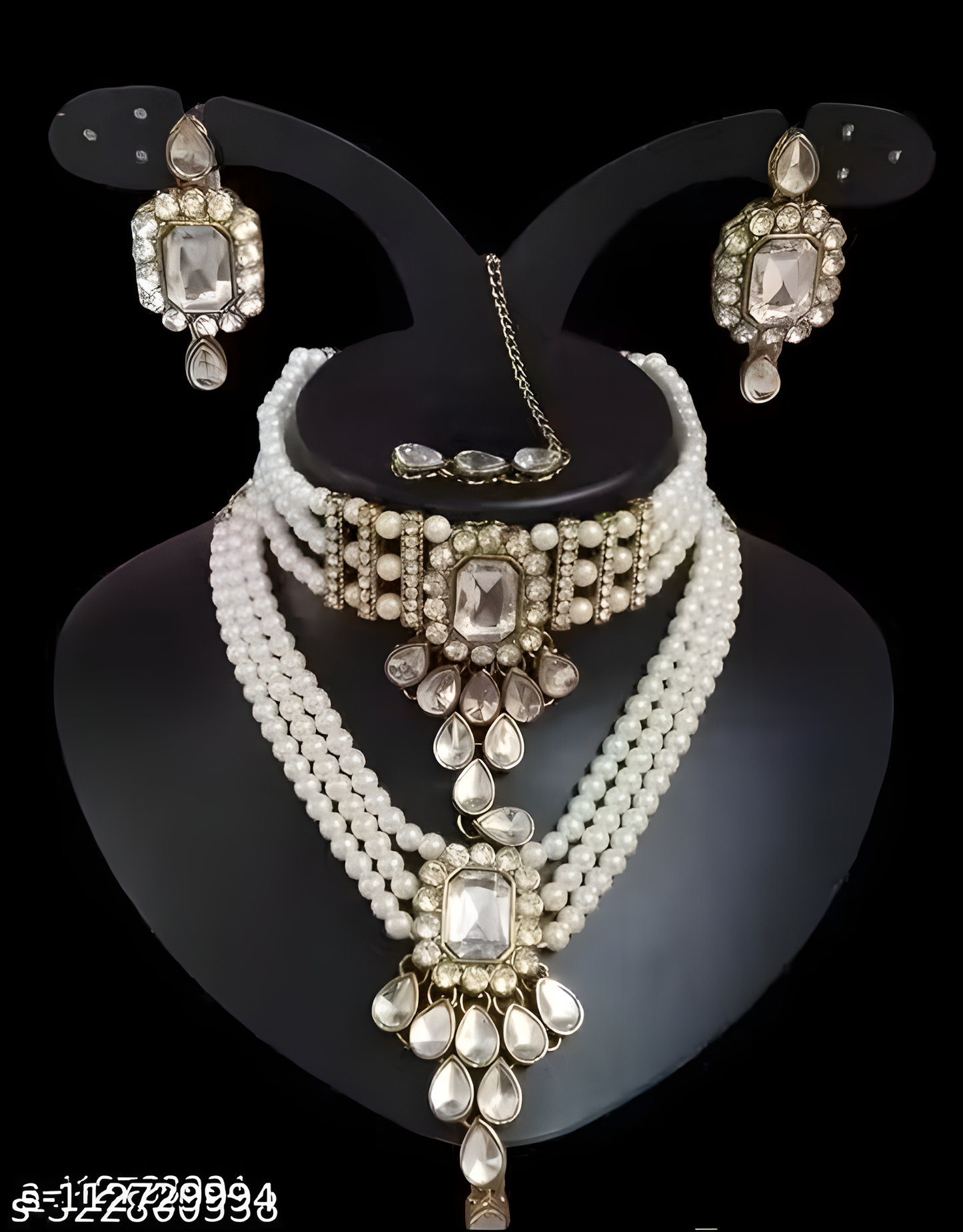 squire Necklace combo white set