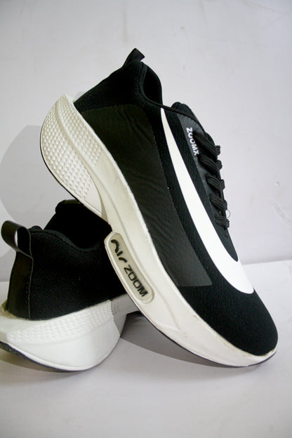 Air ZoomX Black & White Running Shoes - Ramya