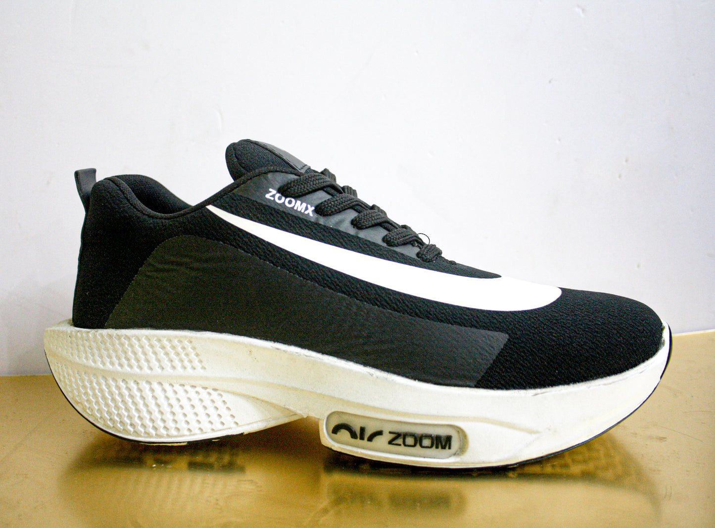 Air ZoomX Black & White Running Shoes - Ramya