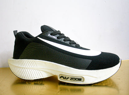Air ZoomX Black & White Running Shoes - Ramya