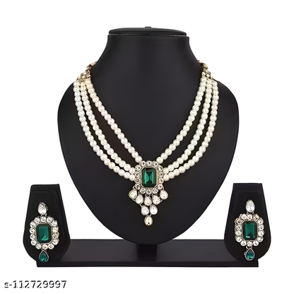 squire Necklace combo white set